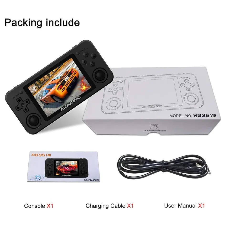 RG351M Retro handheld Game Console (2026 Version)