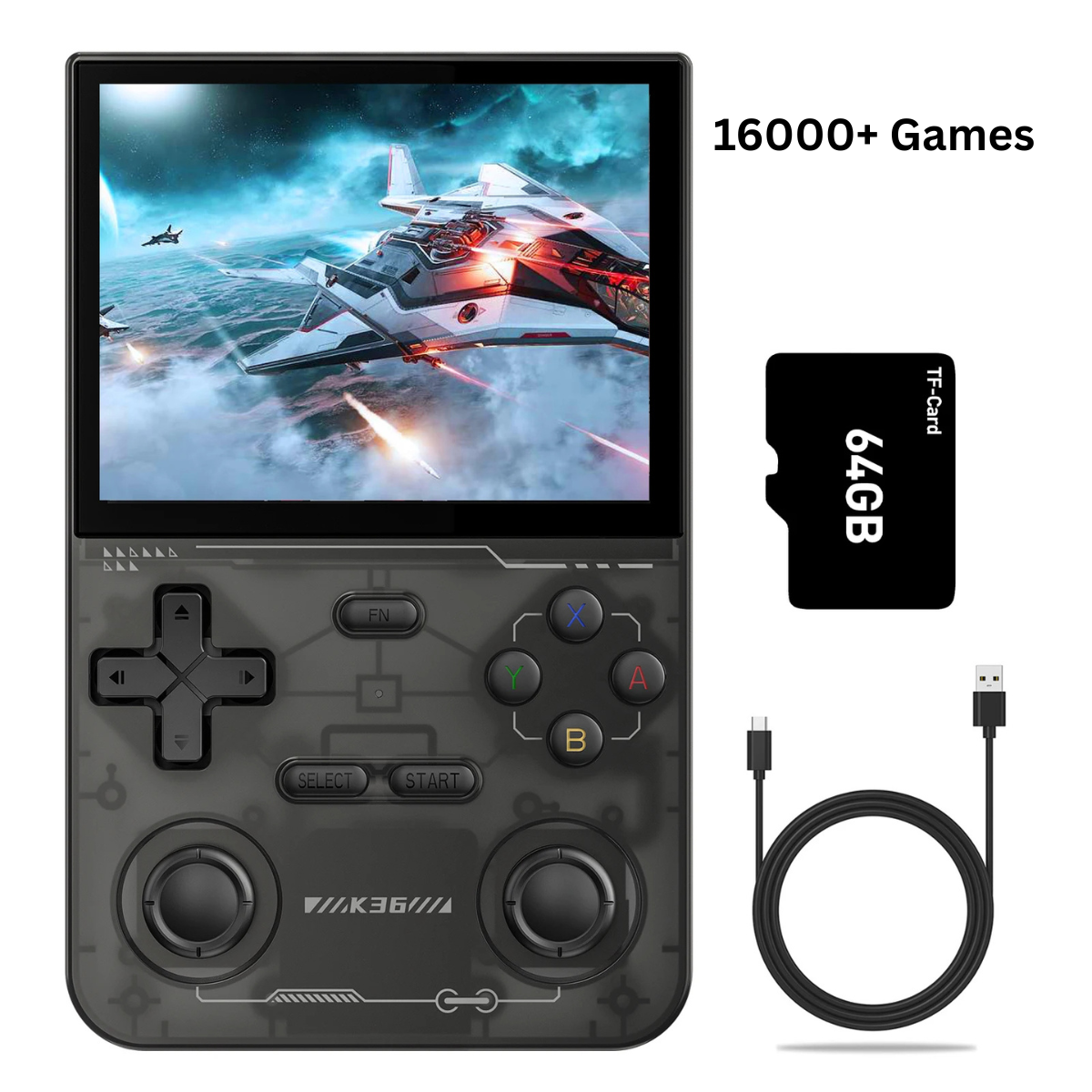 ケノンVer6.3 K36 Retro Handheld Game Console – Retro Game Consoles
