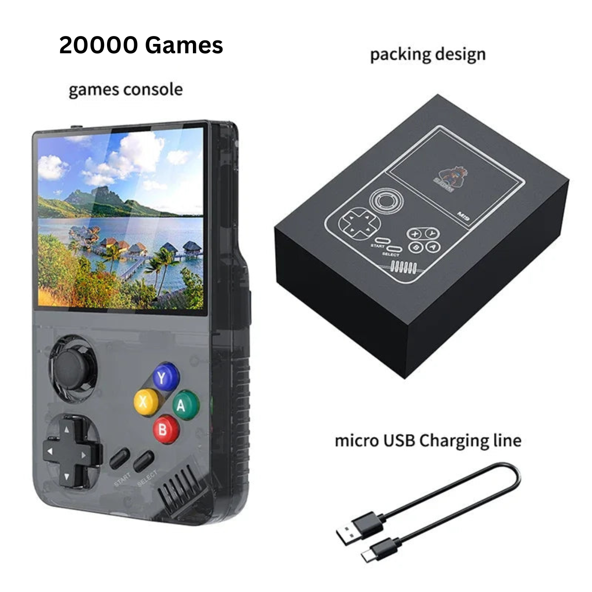 M19 Retro Handheld Game Console (2026 Version)