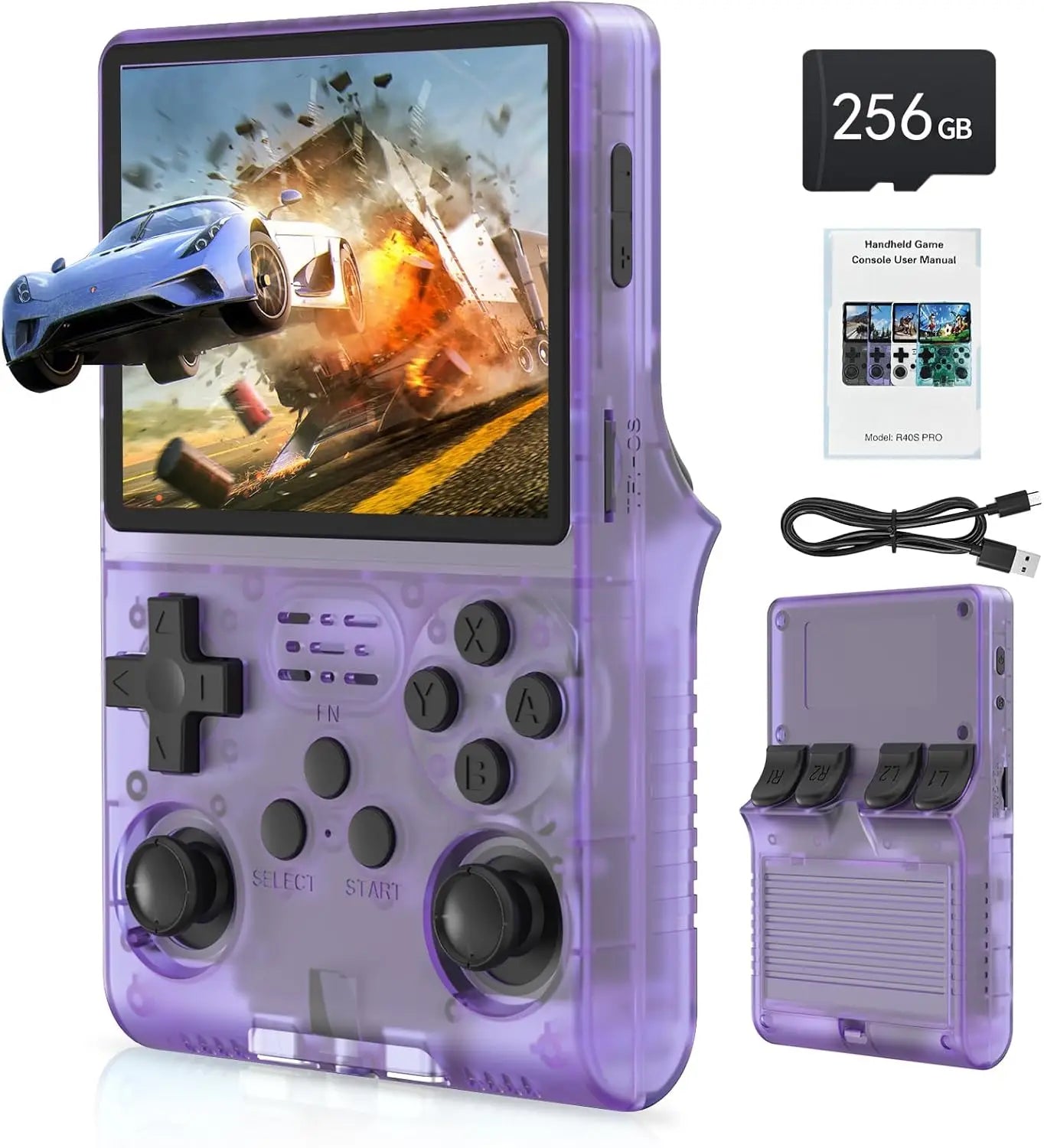 R40S Pro Handheld Retro Game Console (2026 Version)