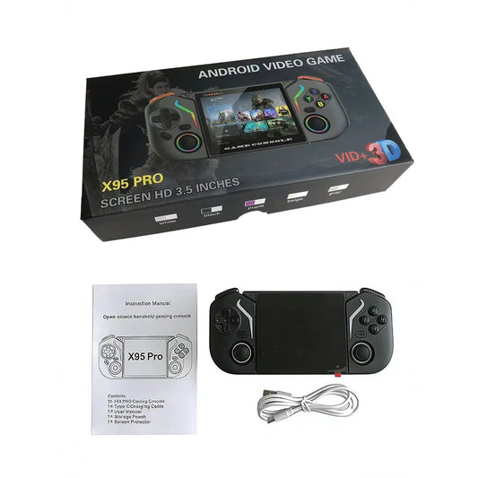 X95 Pro Retro Handheld Game Console (2026 Version)