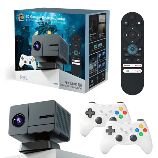 P50 Max Retro Game Projector