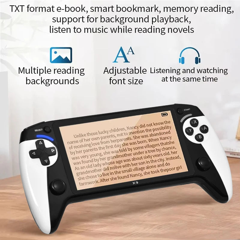 X9 Retro Handheld Game Console (2026 Version)