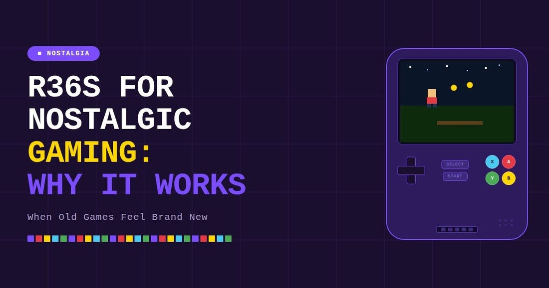 R36S Retro Handheld for Nostalgic Gaming: Why It Feels So Good
