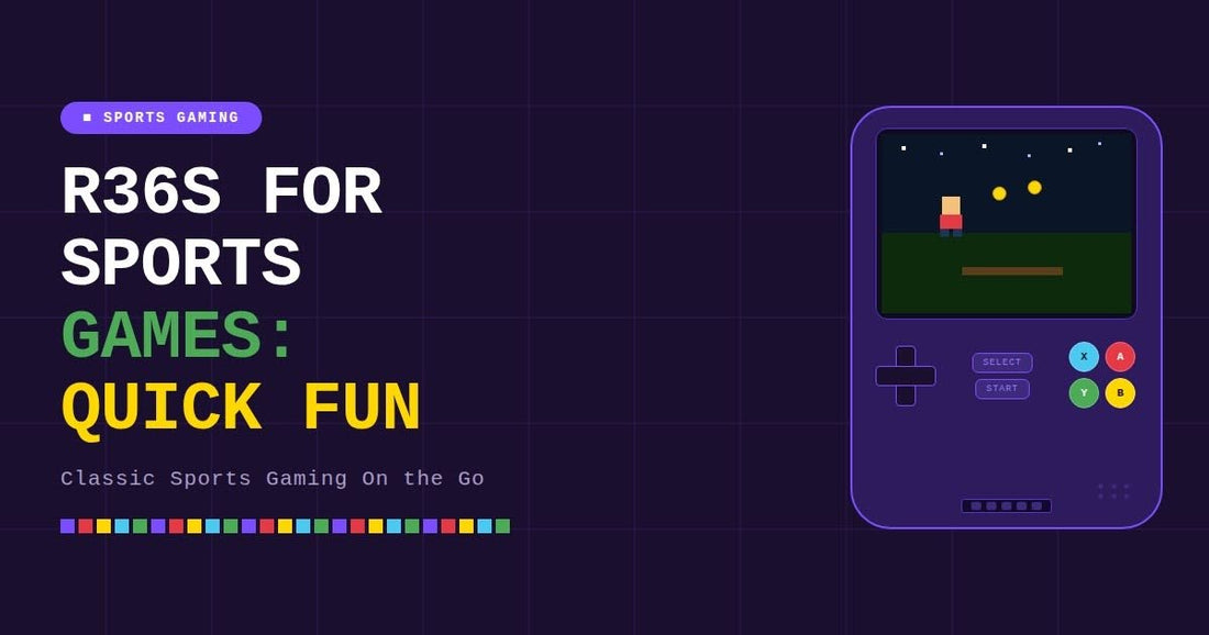 R36S Retro Handheld for Sports Games: Quick Fun in Your Hands