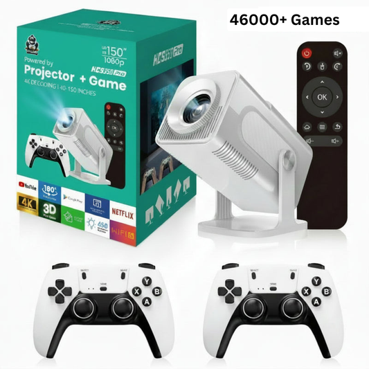 HCS350 Pro Retro Game Projector (2026 Version)