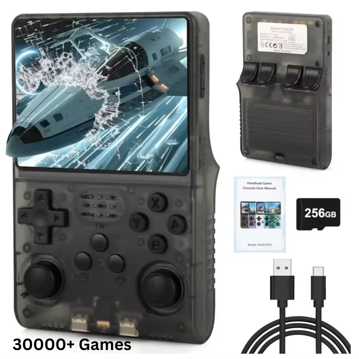 R40S Pro Handheld Retro Game Console (2026 Version)