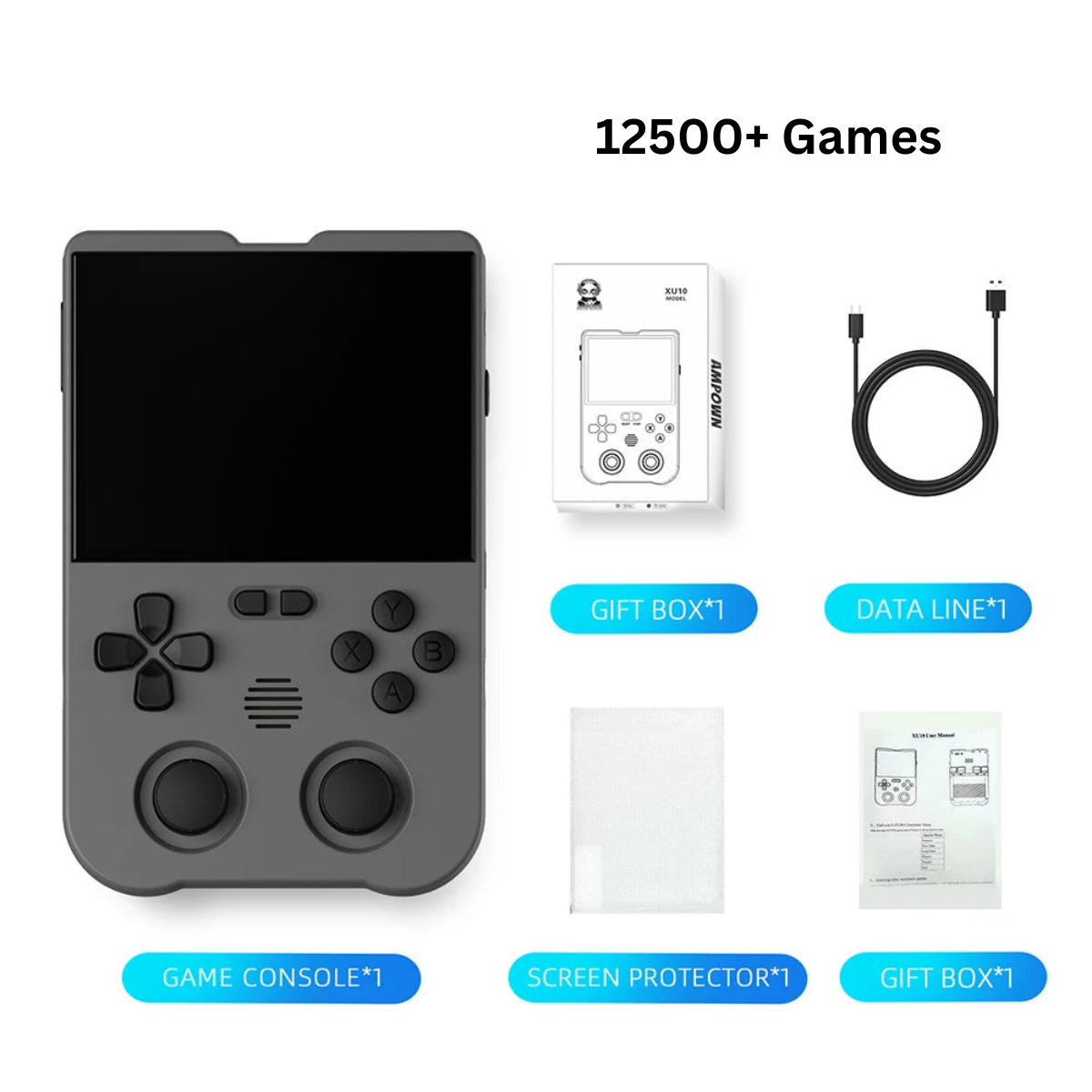 XU10 Retro Handheld Game Console (2026 Version)