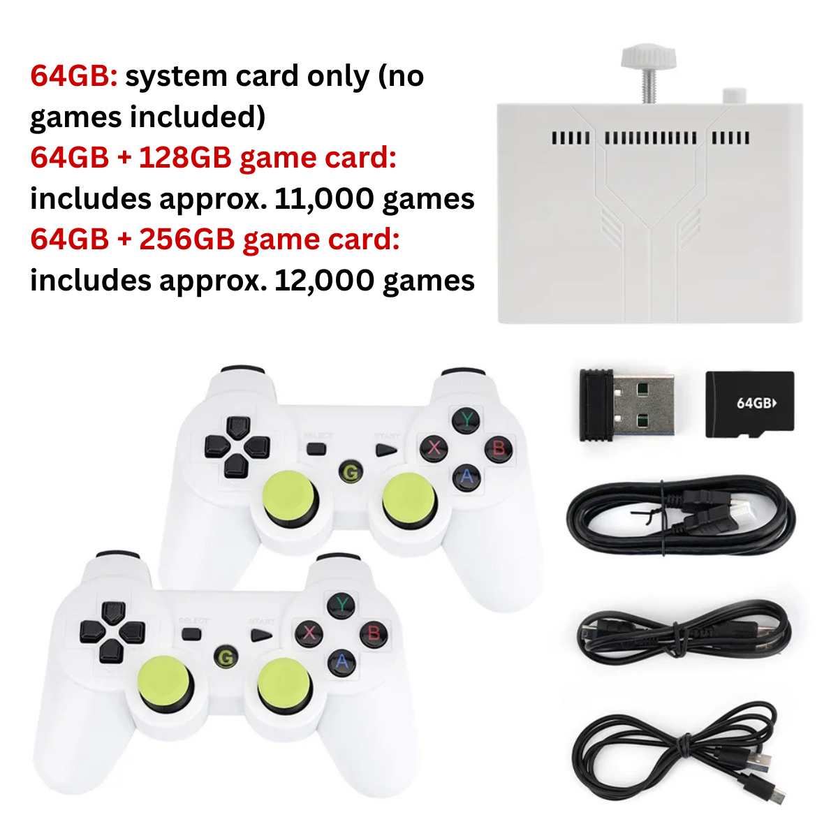 Console de jeu rétro Y7 (version 2026)