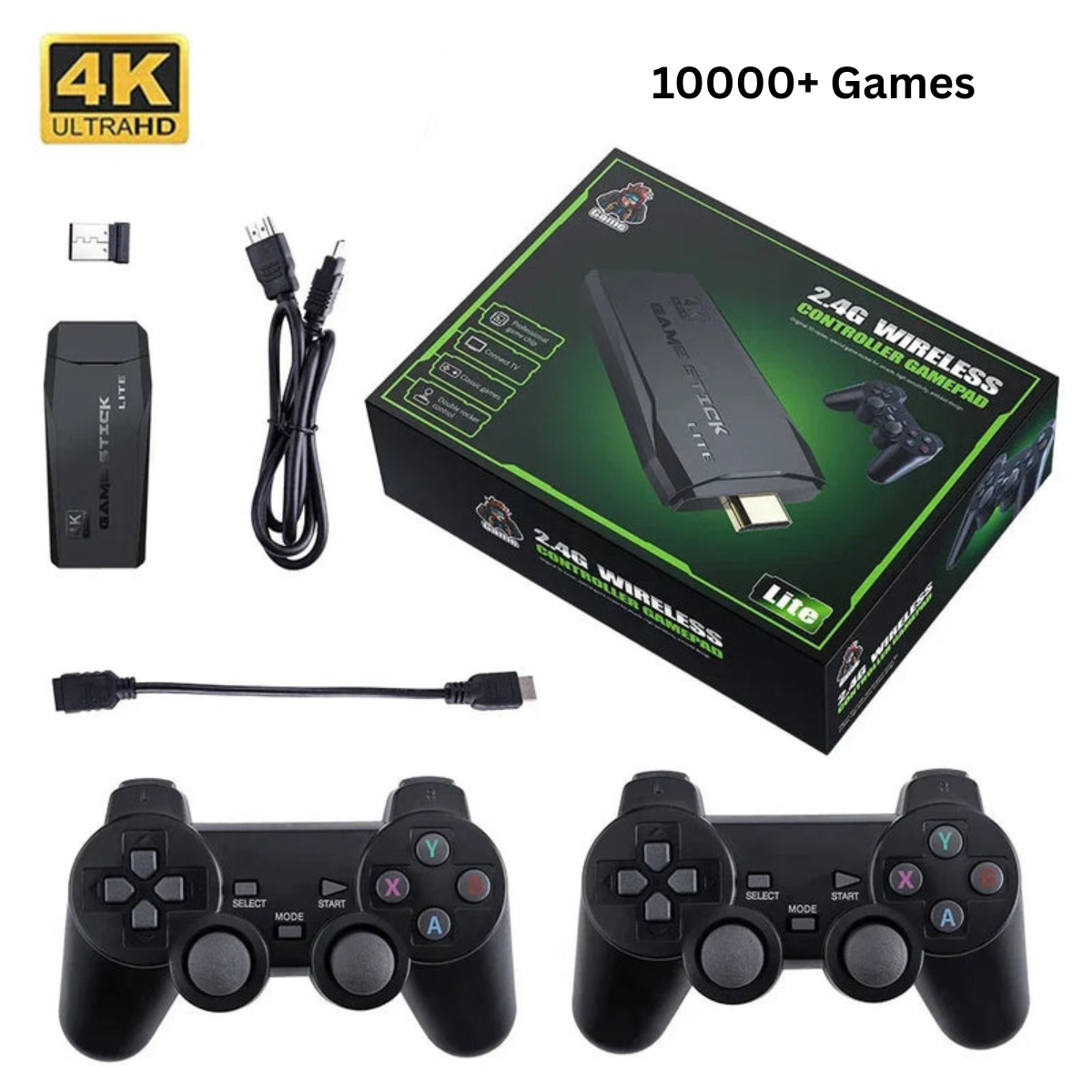 M8 Pro Retro Game Stick 64GB (2026 Version)