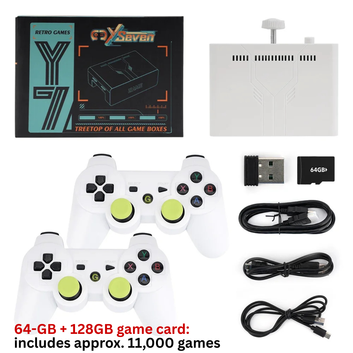Console de jeu rétro Y7 (version 2026)