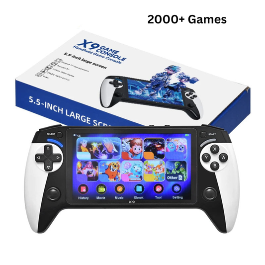 Console de jeu portable rétro X9 (version 2026)
