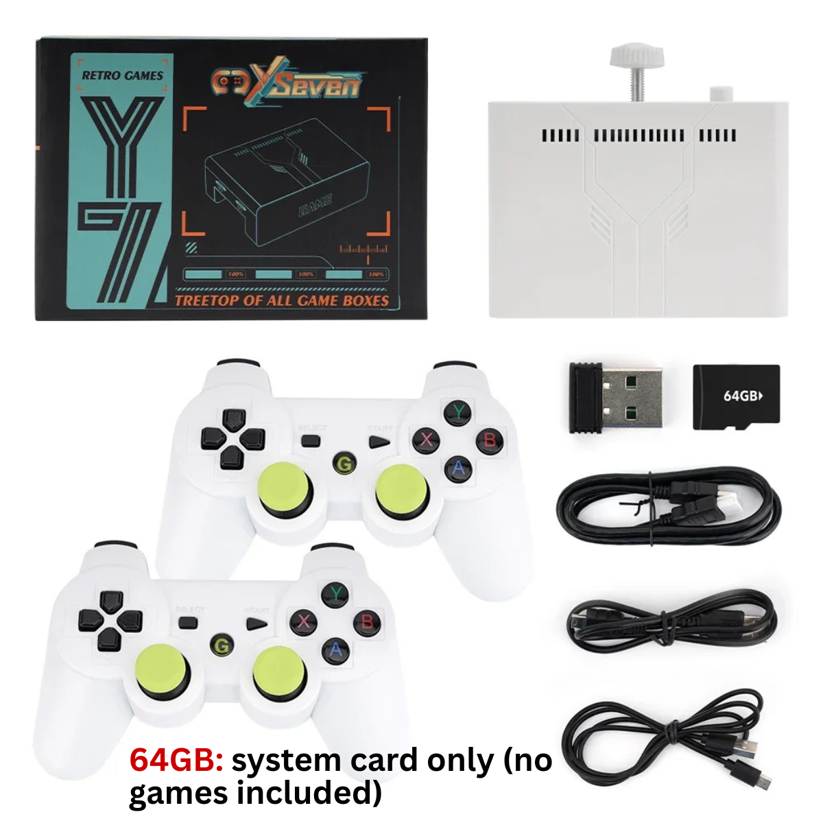 Console de jeu rétro Y7 (version 2026)