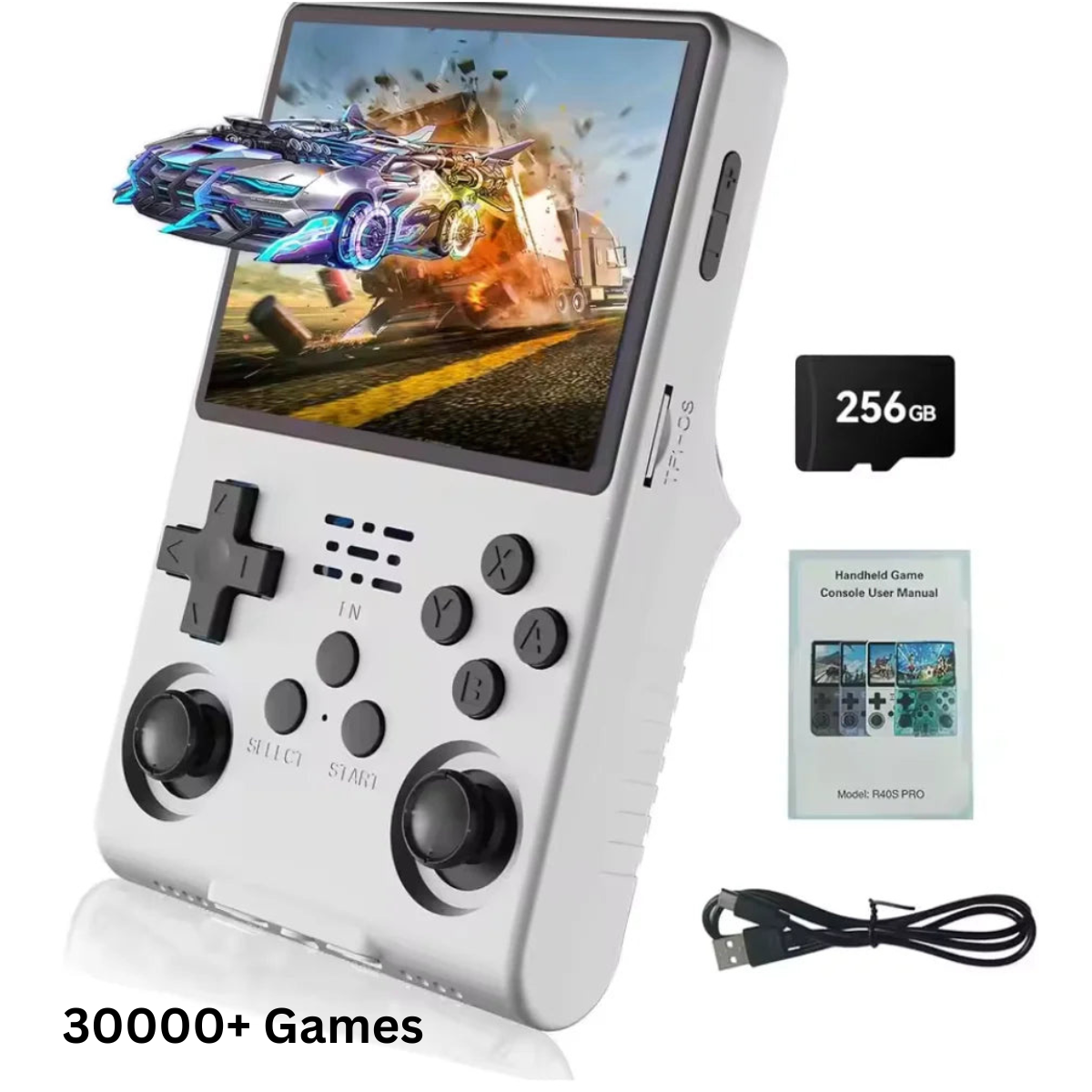R40S Pro Handheld Retro Game Console (2026 Version)