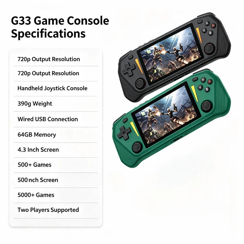 G33 Retro Handheld Game Console (2026 Version)