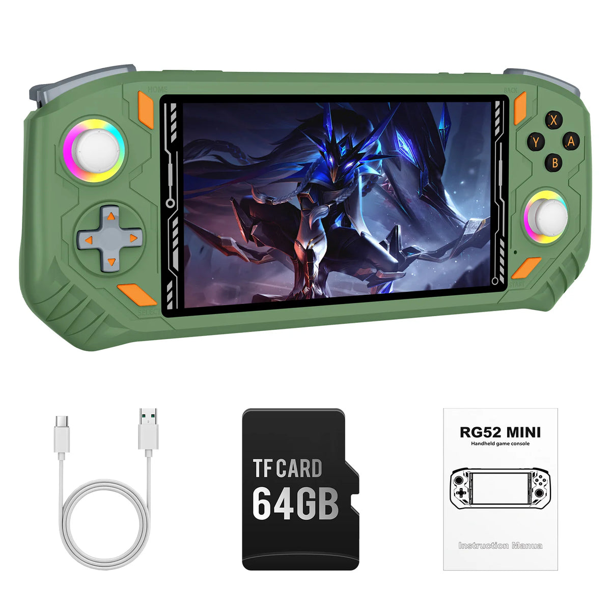 RG52 MINI Retro Handheld Game Console (2026 Version)