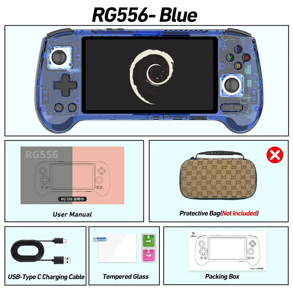 RG556 Retro Handheld Game Console (2026 Version)