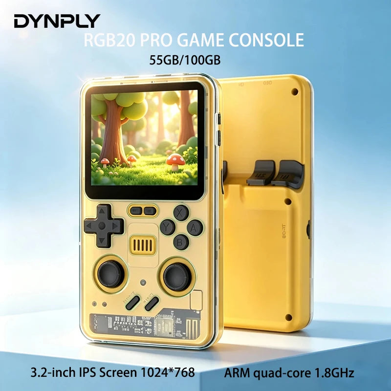 RGB20 Pro Retro Handheld Game Console (2026 Version)