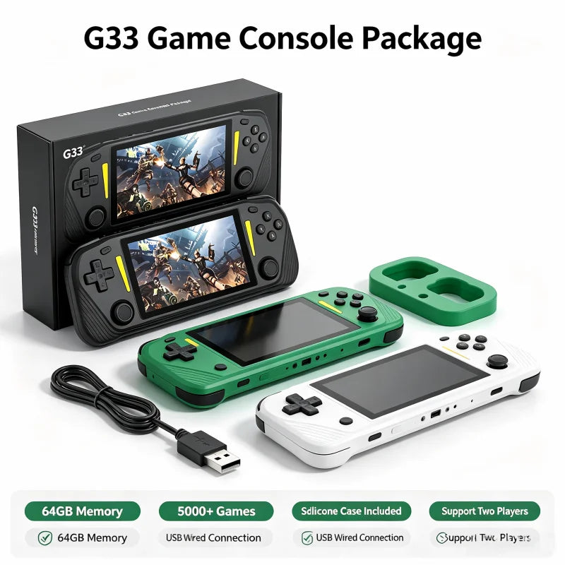 G33 Retro Handheld Game Console (2026 Version)