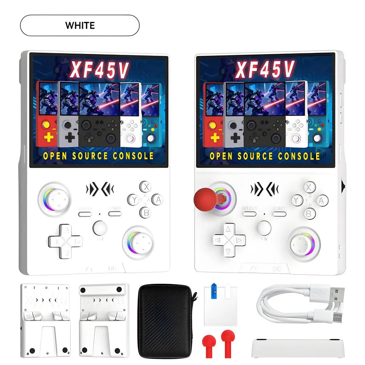 White XF45V Retro Game Console