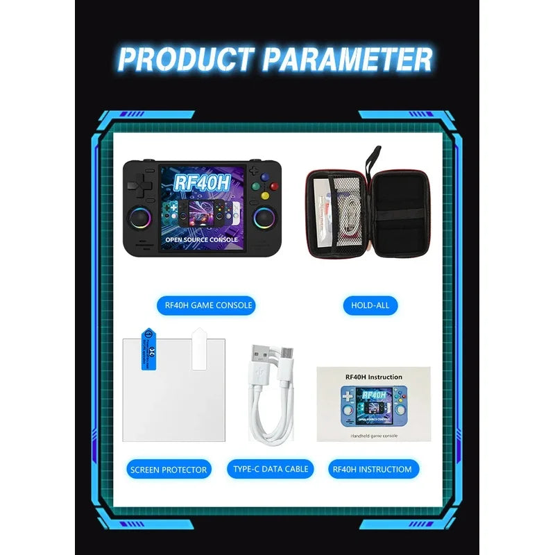 RF40H Retro Handheld Game Console (2026 Version)