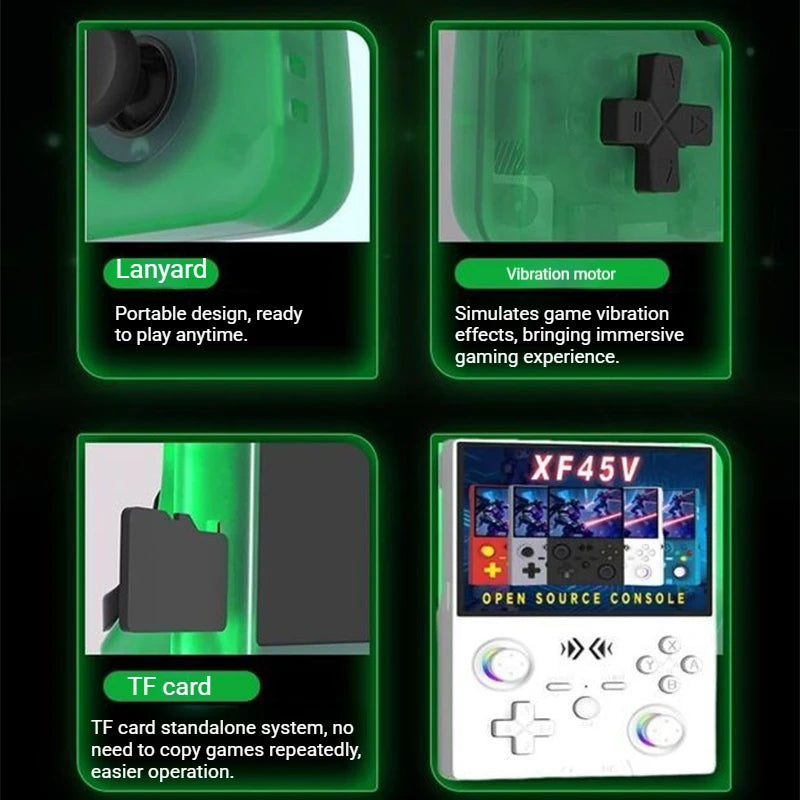 XF45V Retro Handheld Game Console (2026 Version)