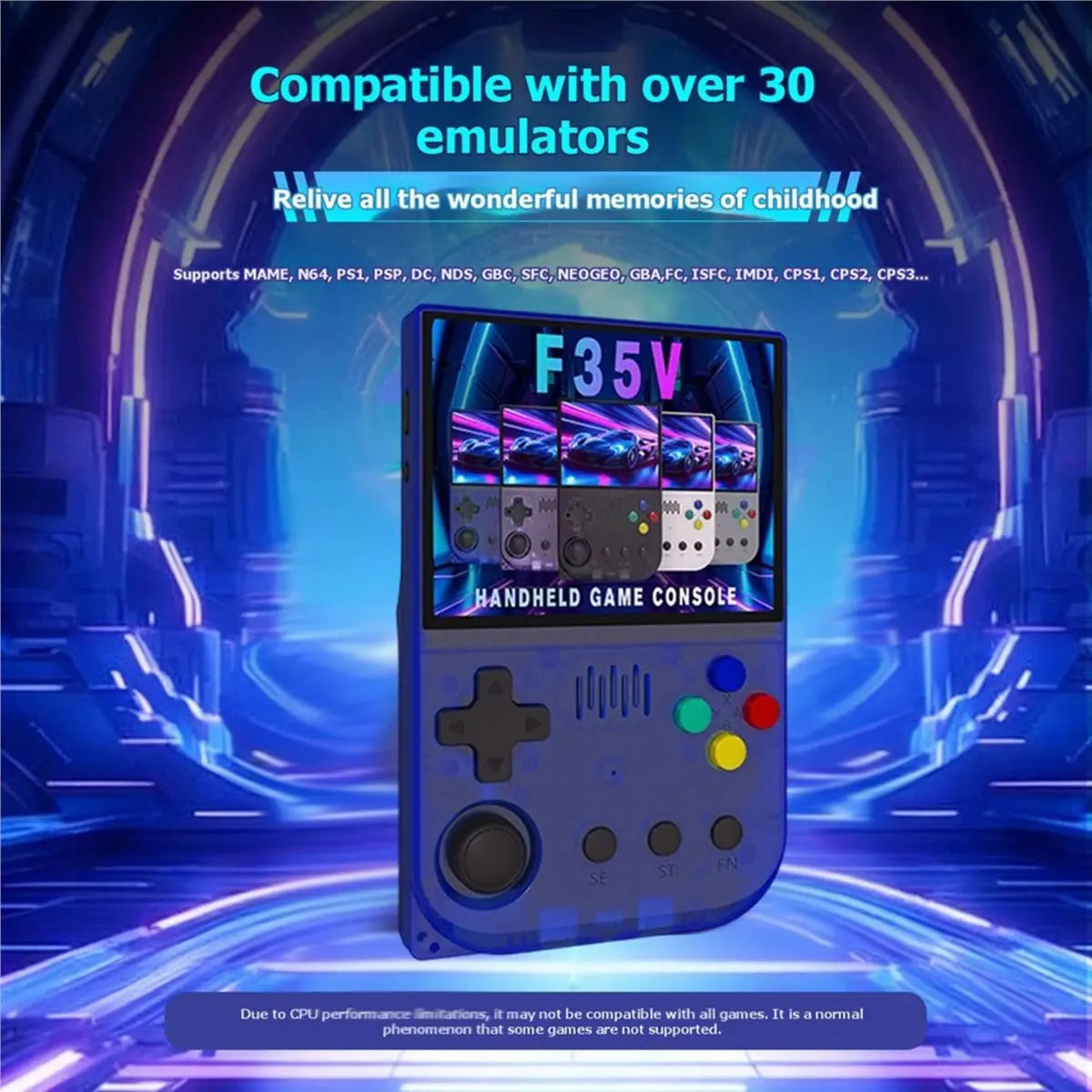 F35V Retro Handheld Game Console (2026 Version)
