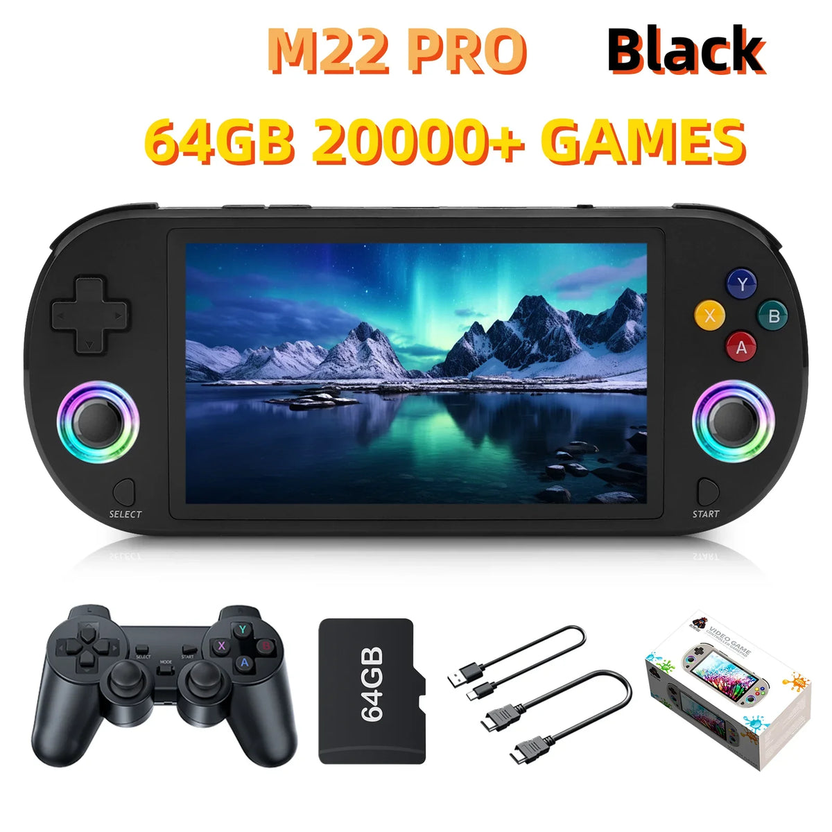 M22P Retro Handheld Game Console (2026 Version)