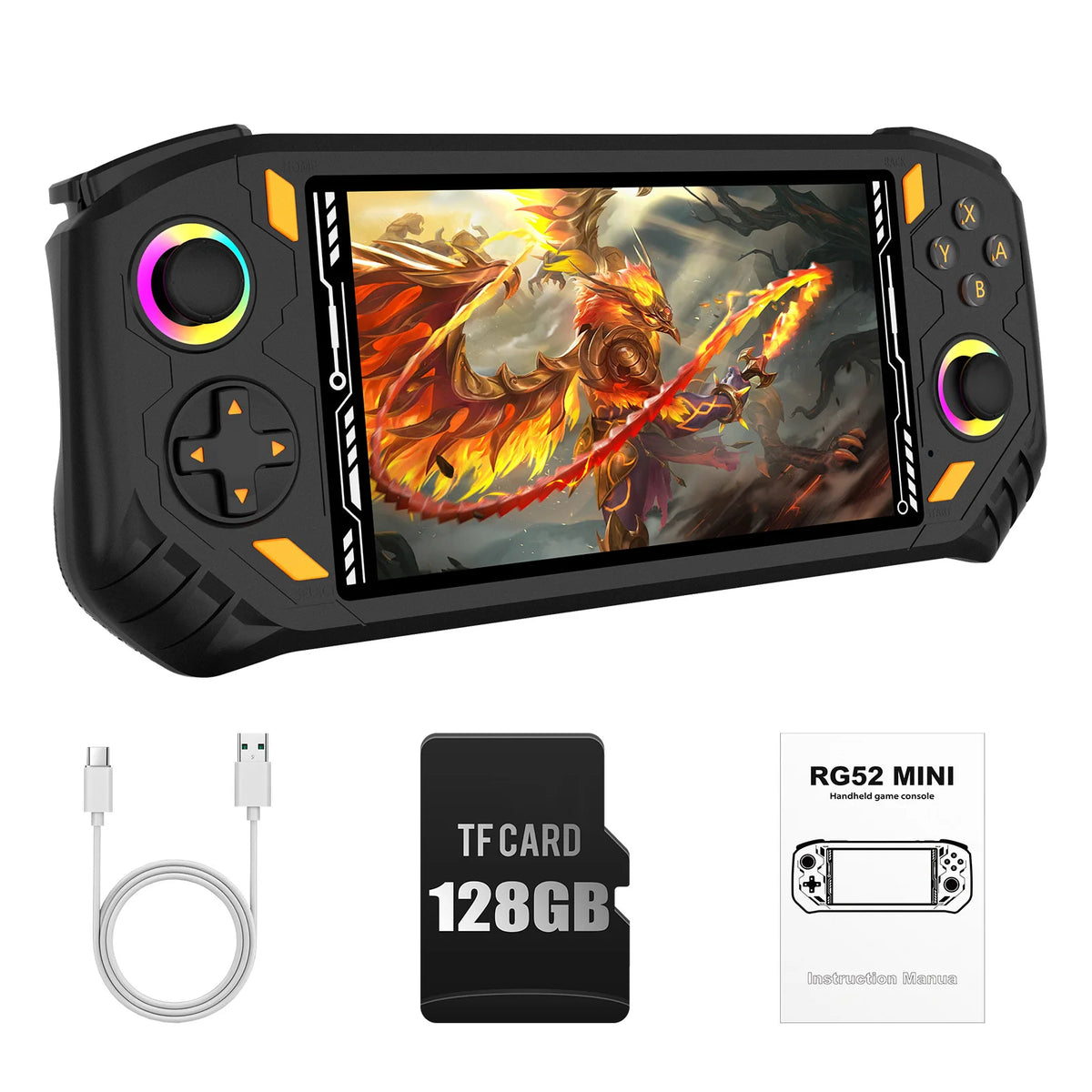 RG52 MINI Retro Handheld Game Console (2026 Version)