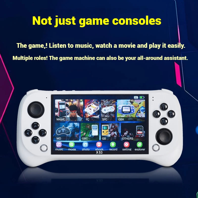 X53 Handheld Game Console (2026 Version)