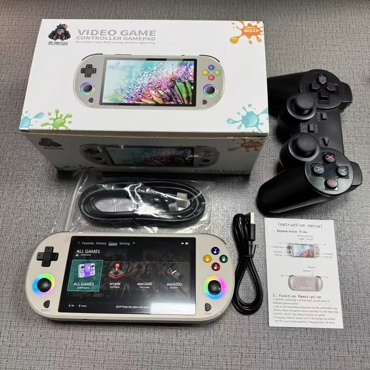 M22P Retro Handheld Game Console (2026 Version)