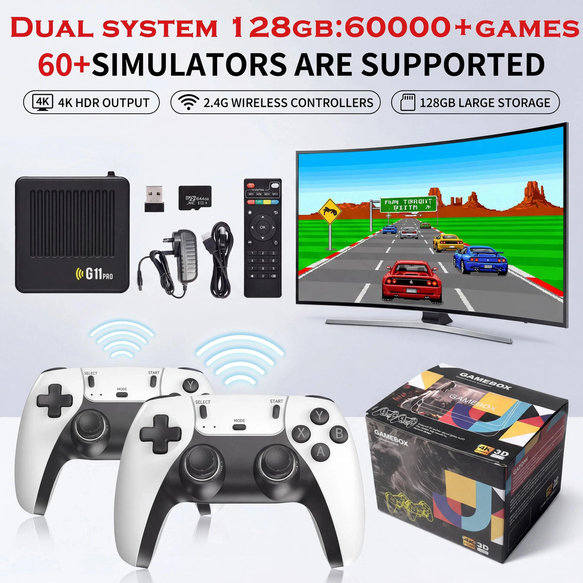 G11 Pro Retro Game Box (2026 Version)