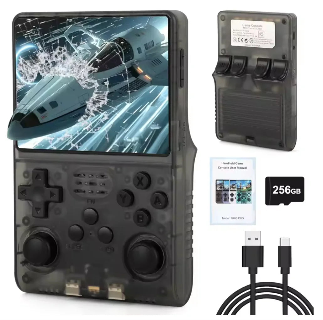 R40S Pro Handheld Retro Game Console