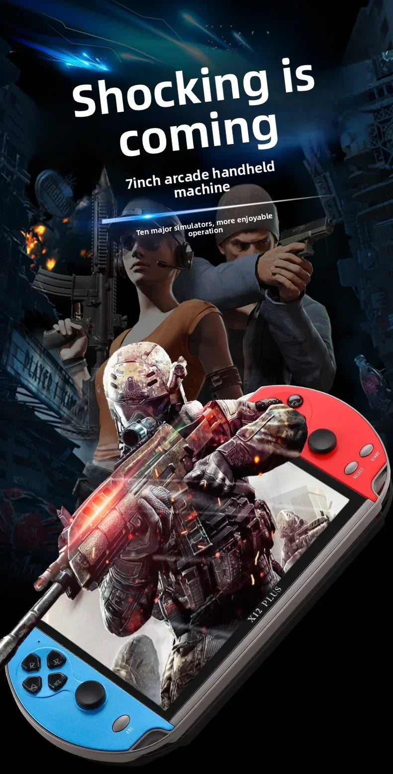 X12 PLUS Retro Handheld Game Console (2026 Version)