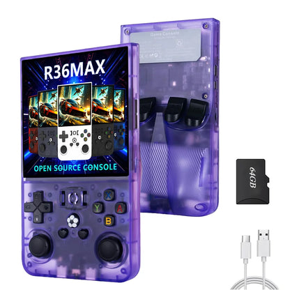 R36 Max Pro Retro Handheld Console (2026 Version)