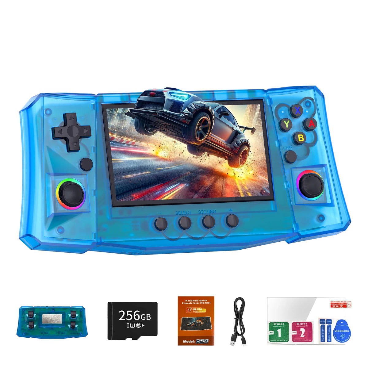 R50 Ultra Retro Handheld Game Console 