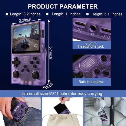 R40 Retro Handheld Game Console (2026 Version)