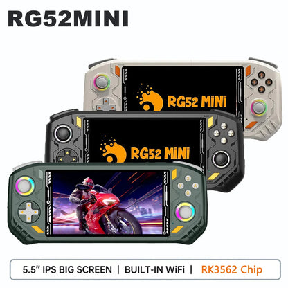 RG52 Pro Max Retro Handheld Game Console (2026 Version)
