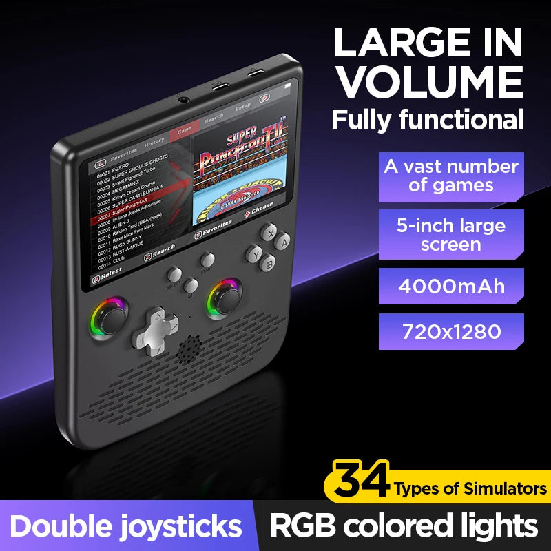 H5 Retro Handheld Game Console (2026 Version)