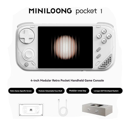 MINILOONG POCKET 1 Retro Handheld Game Console (2026 Version)