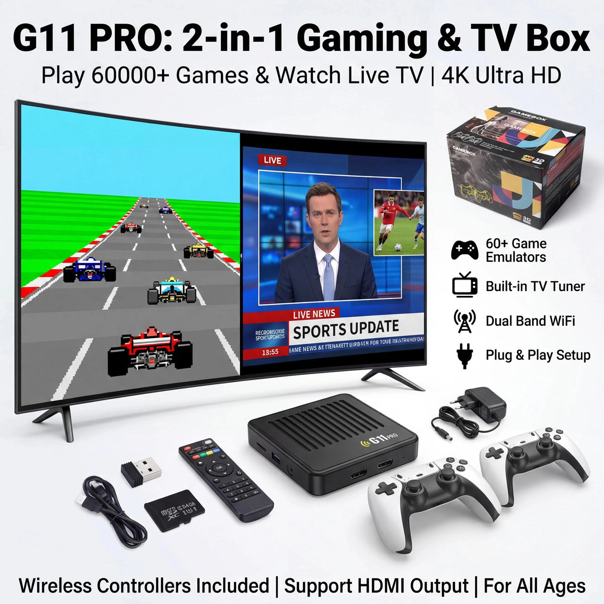 G11 Pro Retro Game Box (2026 Version)