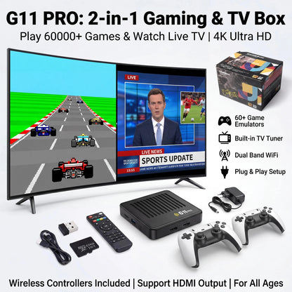 G11 Pro Retro Game Box (2026 Version)