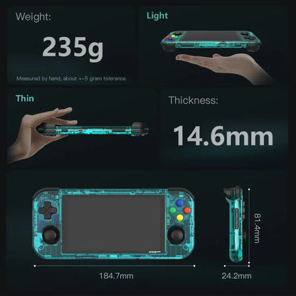 Retroid Pocket 3 Plus Retro Handheld Game Console (2026 Version)
