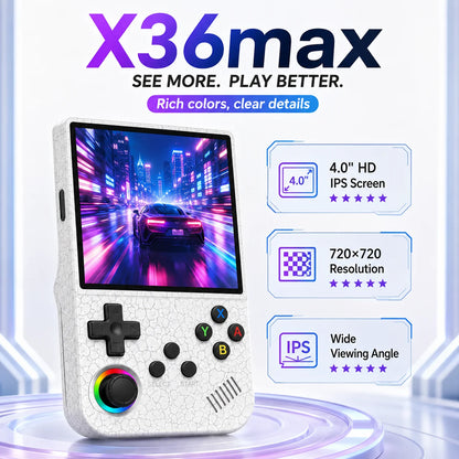 X36 Max Retro Handheld Game Console (2026 Version)