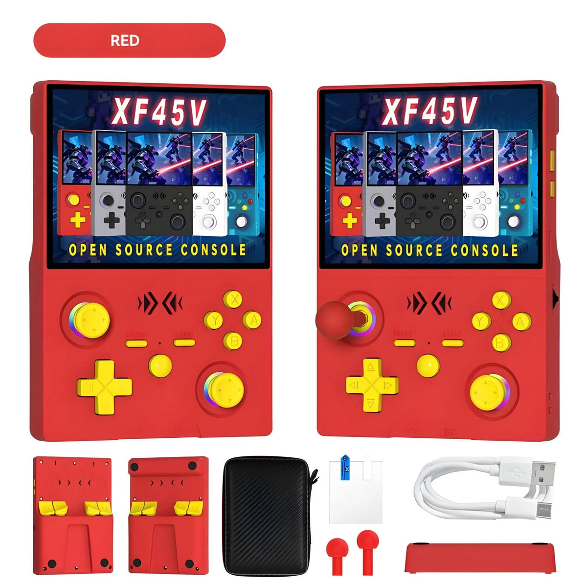 Red XF45V Retro Handheld Console