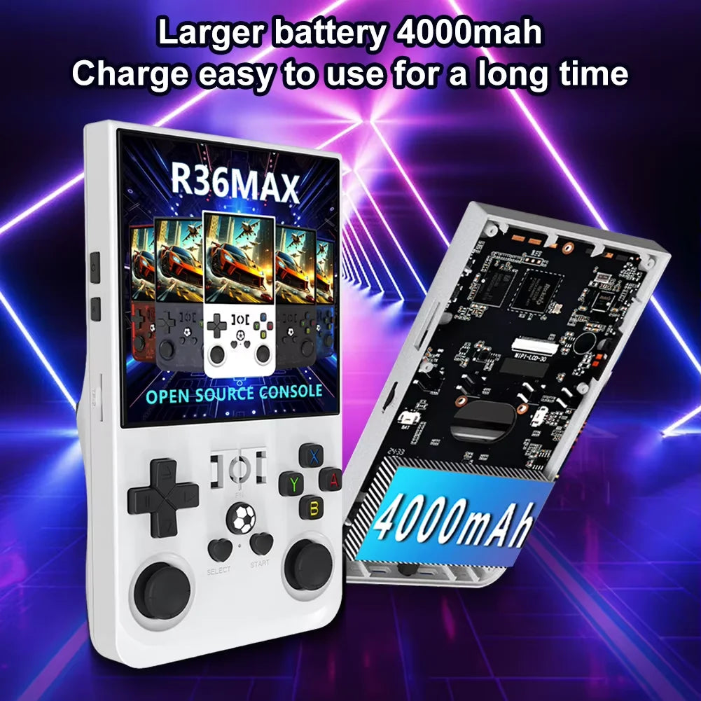 R36 Max Retro Handheld Game Console (2026 Version)