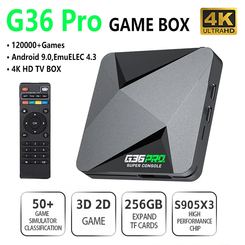 G36 Pro Retro Video Game Console Box 