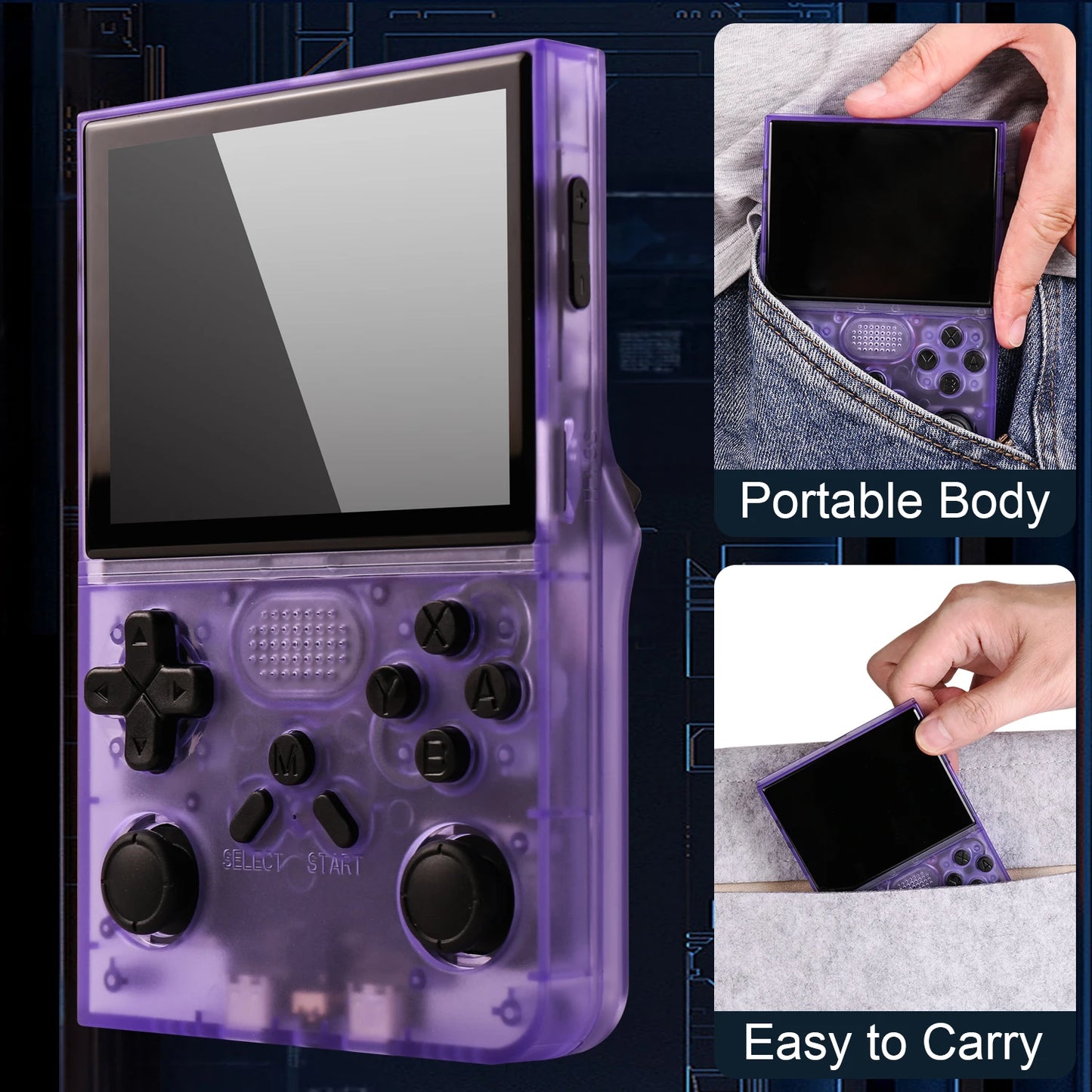 R40 Retro Handheld Game Console (2026 Version)