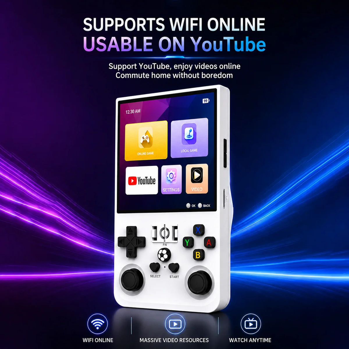 R36 Max Pro Retro Handheld Console (2026 Version)