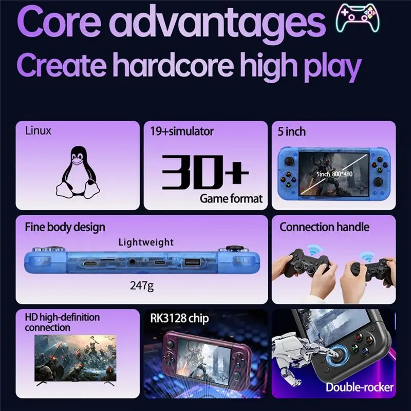 RG50XX Retro Handheld Game Console (2026 Version)